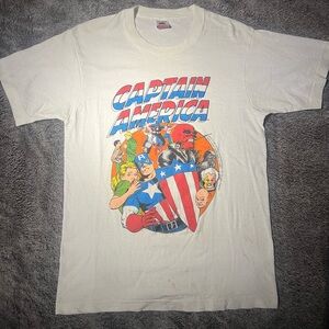 1990 Marvel Comics Captain America tee